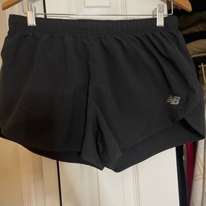 Black New Balance Athletic Shorts